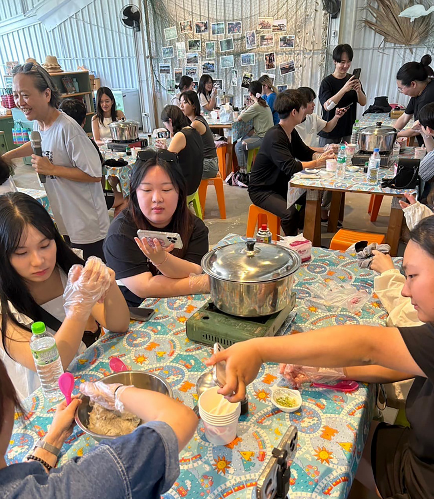 Student Hands on Milkfish Ball Making Experience in Tainan 1
