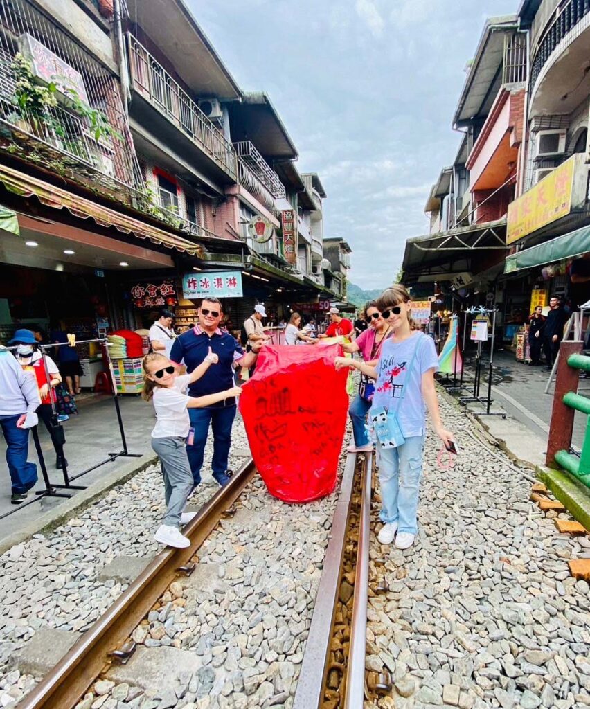 Shifen Sky Lantern Releasing