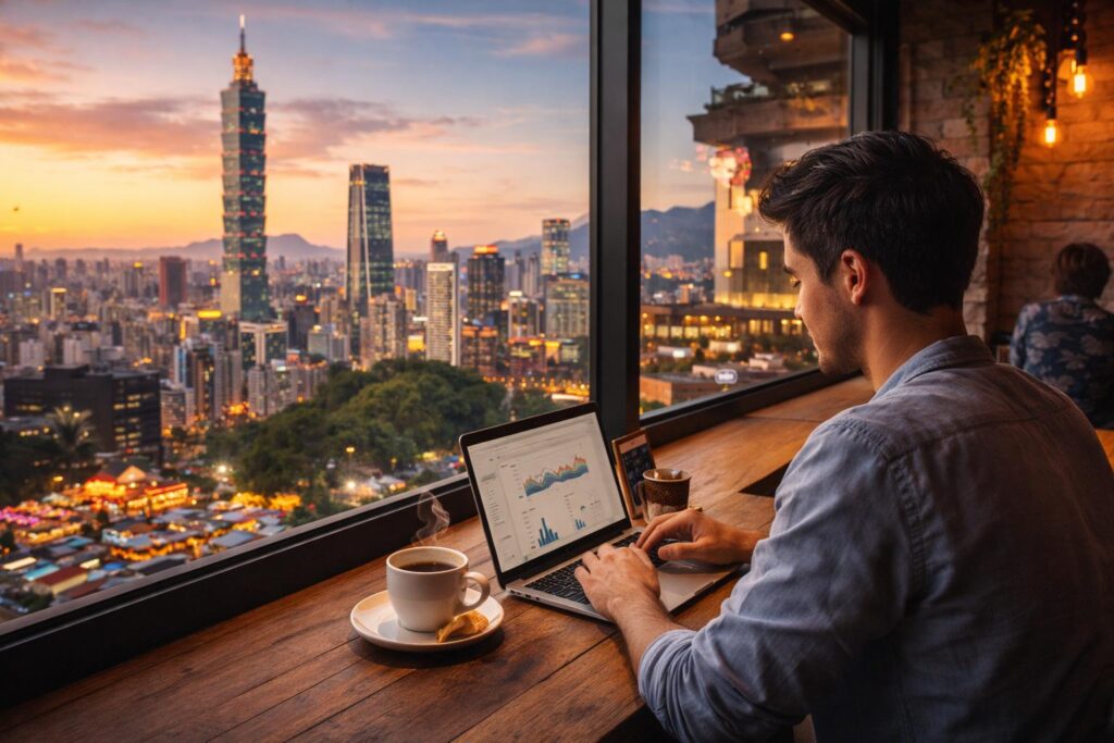 Taipei is the best place to work and play for a digital nomad.