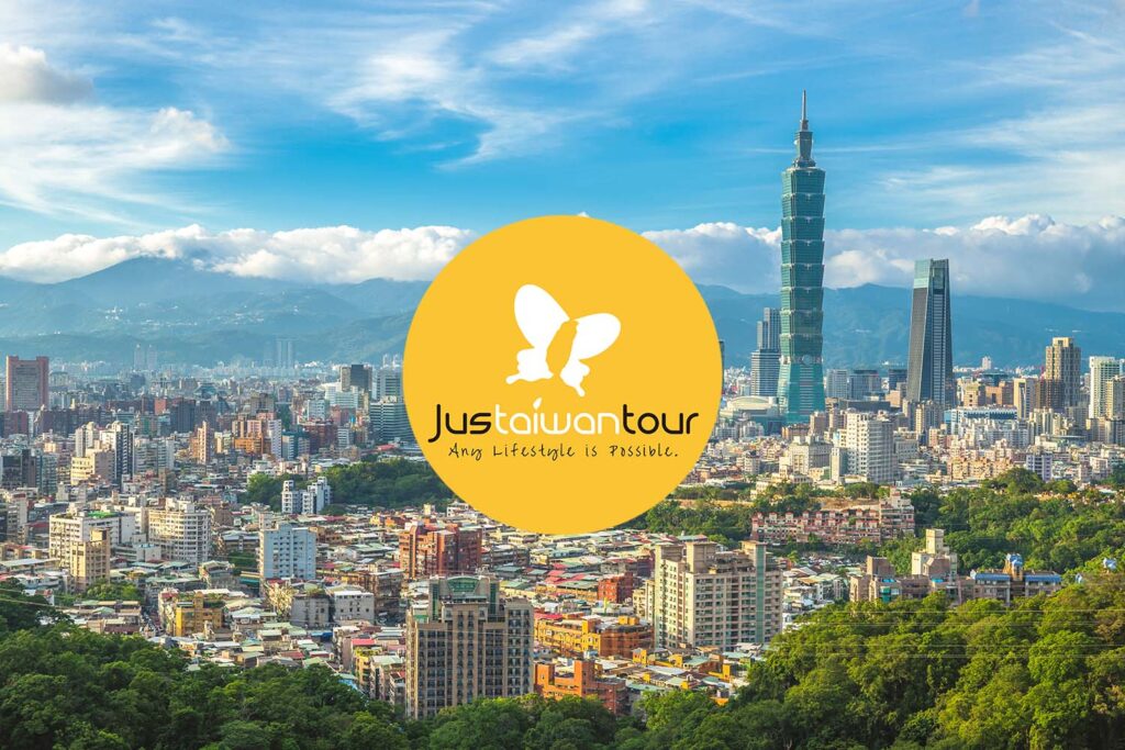 Justaiwantour Taipei 101 in Taiwan