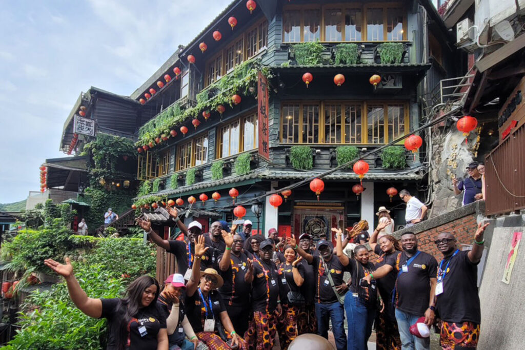 Justaiwantour corporate travel jiufen old street Rotary