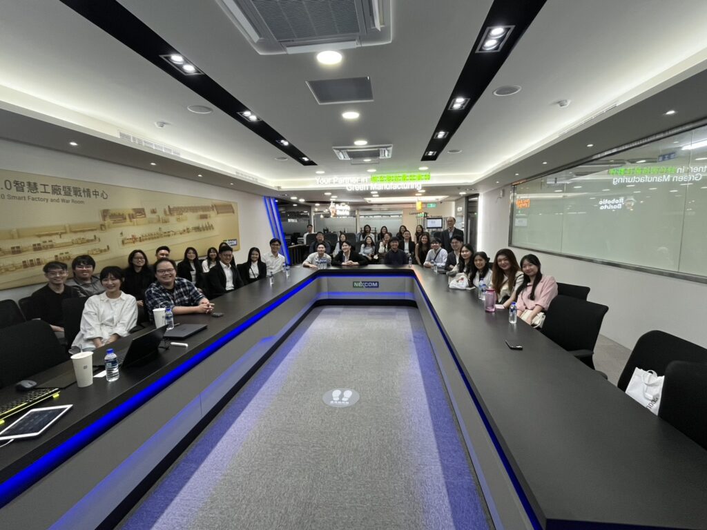 Student Study Tour 學生團參觀台灣半導體產業聯電電子