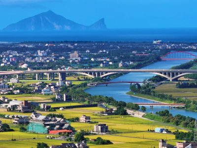 Dongshan River in Yilan